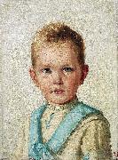 Portrait des jungen William Charles Knoop unknow artist